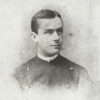 Thomas Mann, Brustbild frontal, Kopf nach rechts gewendet.